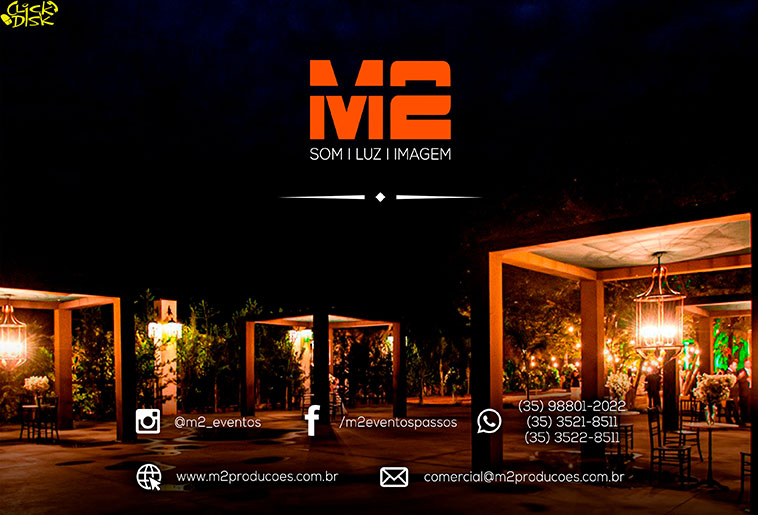 Banner .M2 PRODUÇÕES E EVENTOS